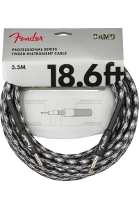 Fender Professional Series Instrument Cable Straight/Straight 18.6' Winter Camo